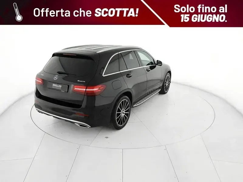 Usata Mercedes GLC250 Premium 204 CV (150 kW) 2017 Nero SUV