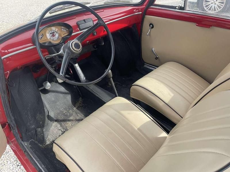 Usata Autobianchi Bianchina 23 CV (16 kW) 1966 Rosso Utilitaria