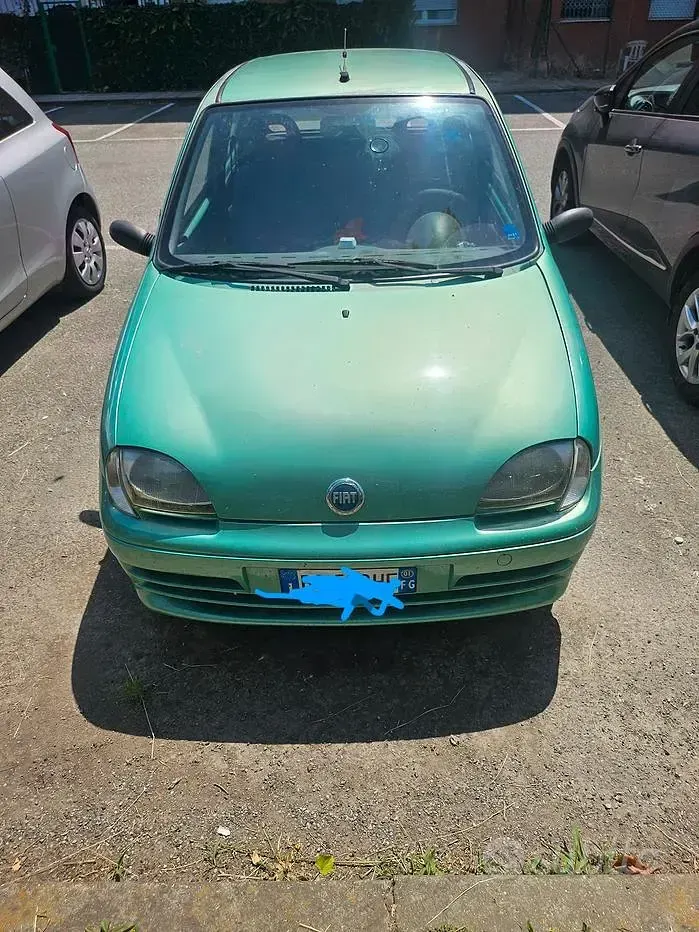 Usata Fiat 600 54 CV (39 kW) 2001 Verde Berlina