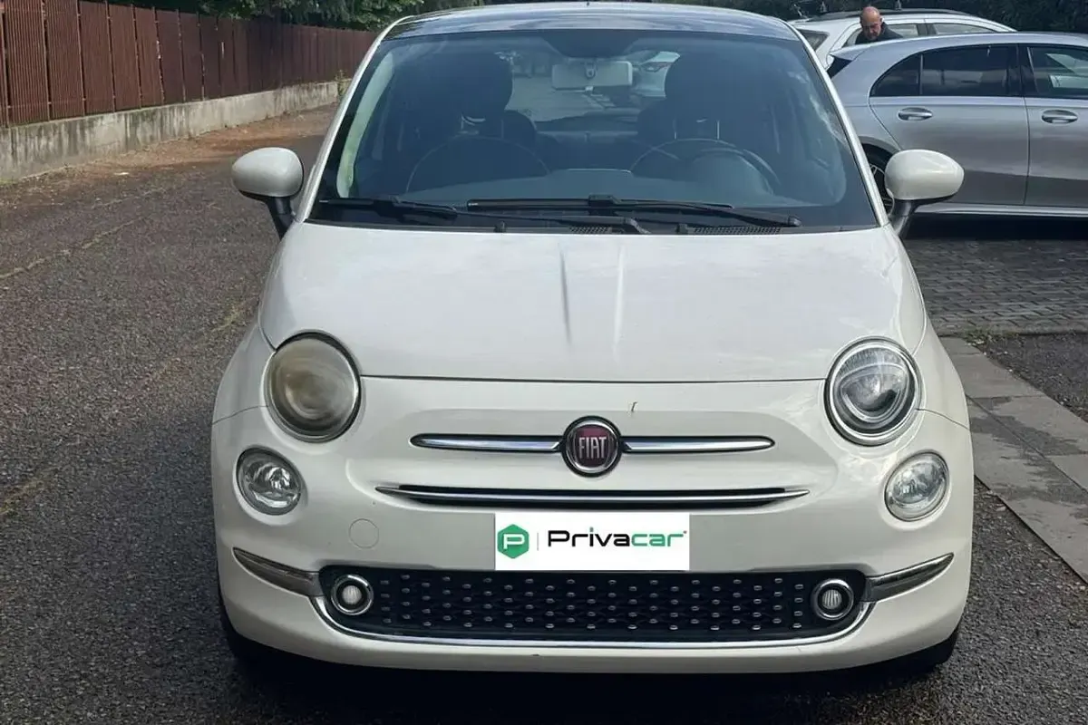 Usata Fiat 500 Lounge 69 CV (50 kW) 2017 Bianco Utilitaria