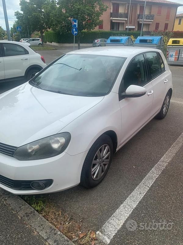Usata VW Golf VII 115 CV (84 kW) 2012 Bianco Berlina
