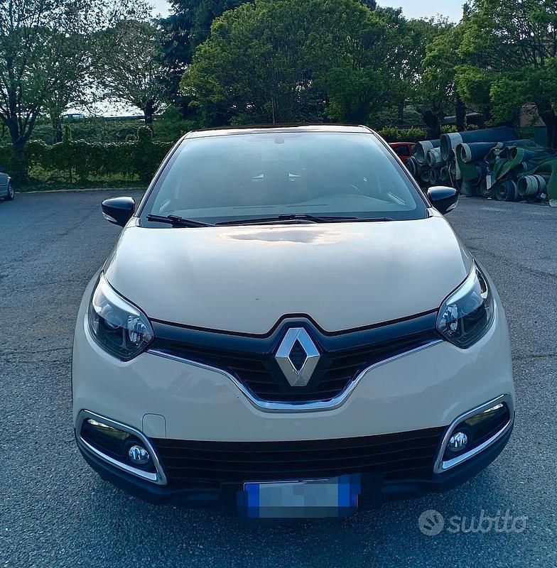 Usata Renault Captur 90 CV (66 kW) 2014 Bianco SUV
