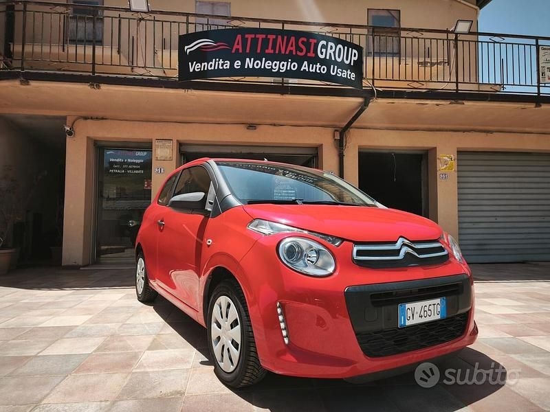 Usata Citroën C1 69 CV (50 kW) 2017 Rosso Utilitaria