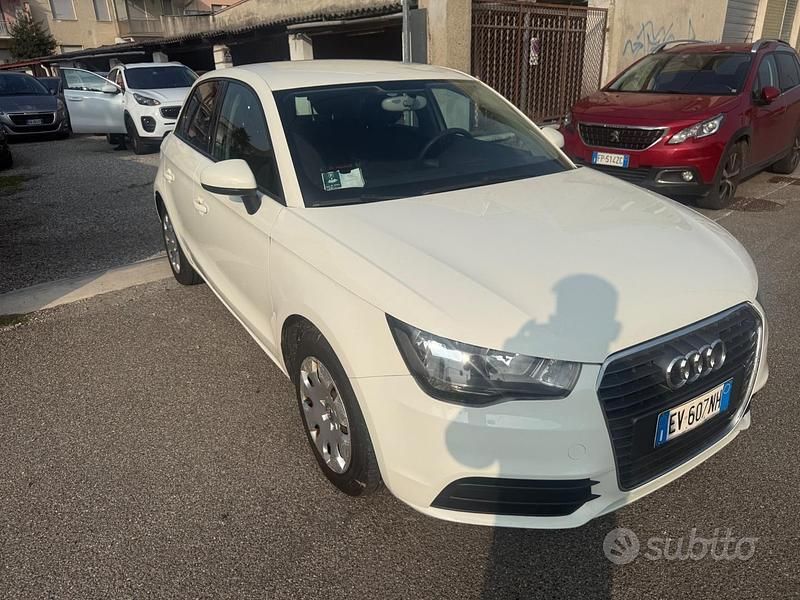 Usata Audi A1 86 CV (63 kW) 2014 Bianco Utilitaria
