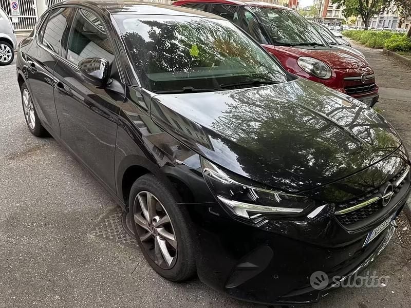 Usata Opel Corsa 101 CV (74 kW) 2021 Nero Utilitaria