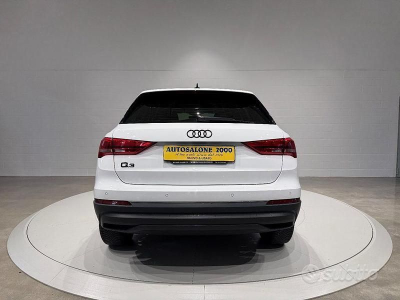 Usata Audi Q3 Advanced 150 CV (110 kW) 2019 Bianco SUV