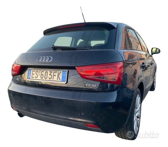Usata Audi A1 Ambition 86 CV (63 kW) 2013 Nero Utilitaria
