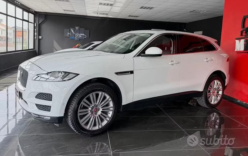 Usata Jaguar F-Pace Prestige 180 CV (132 kW) 2018 Bianco SUV