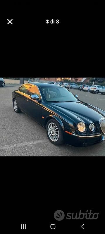 Usata Jaguar S-Type S 207 CV (152 kW) 2006 Nero Berlina