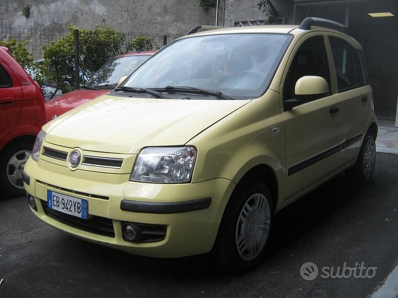 Usata Fiat Panda 2010 Giallo Utilitaria