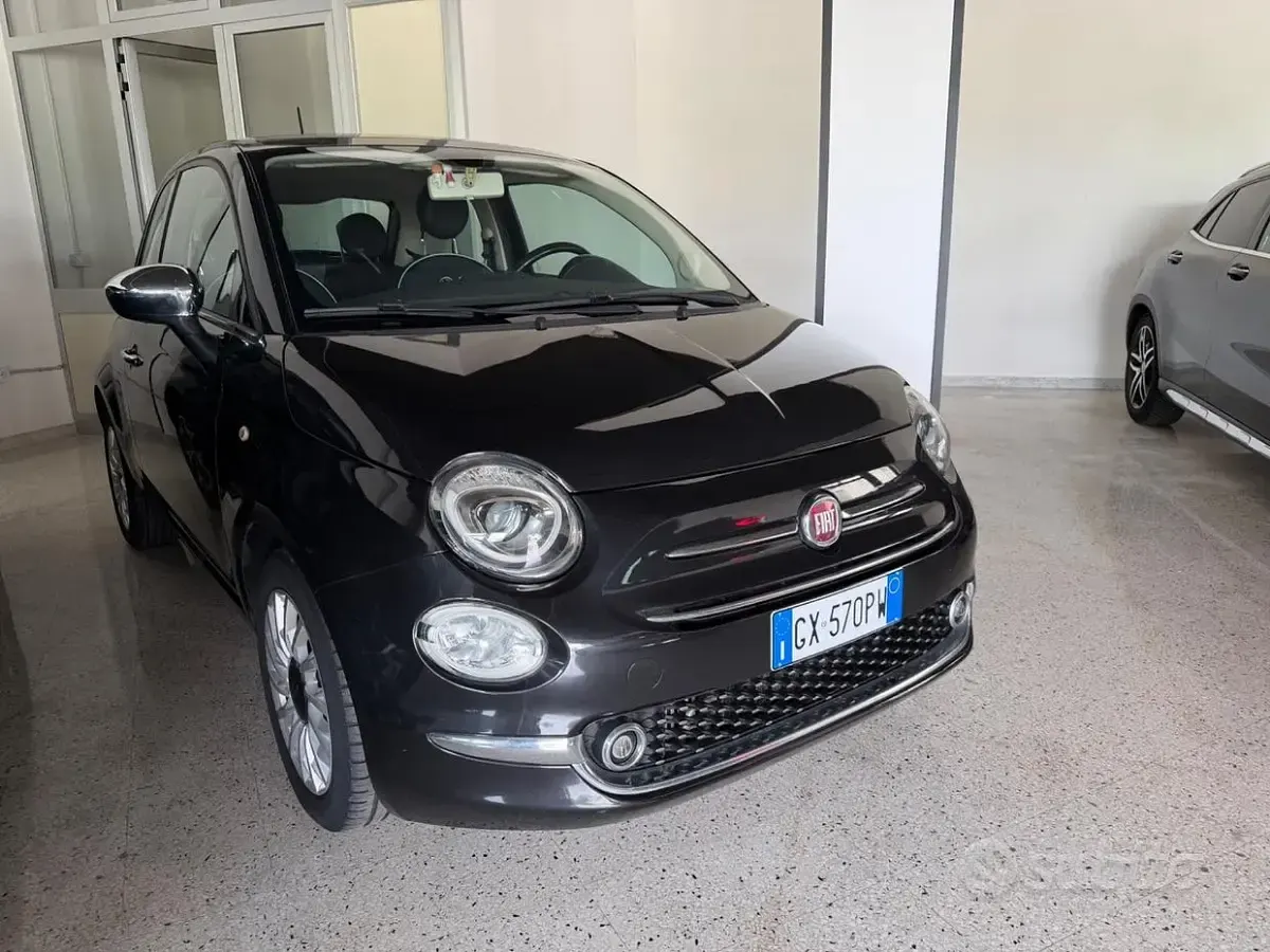 Usata Fiat 500 95 CV (69 kW) 2017 Nero Berlina