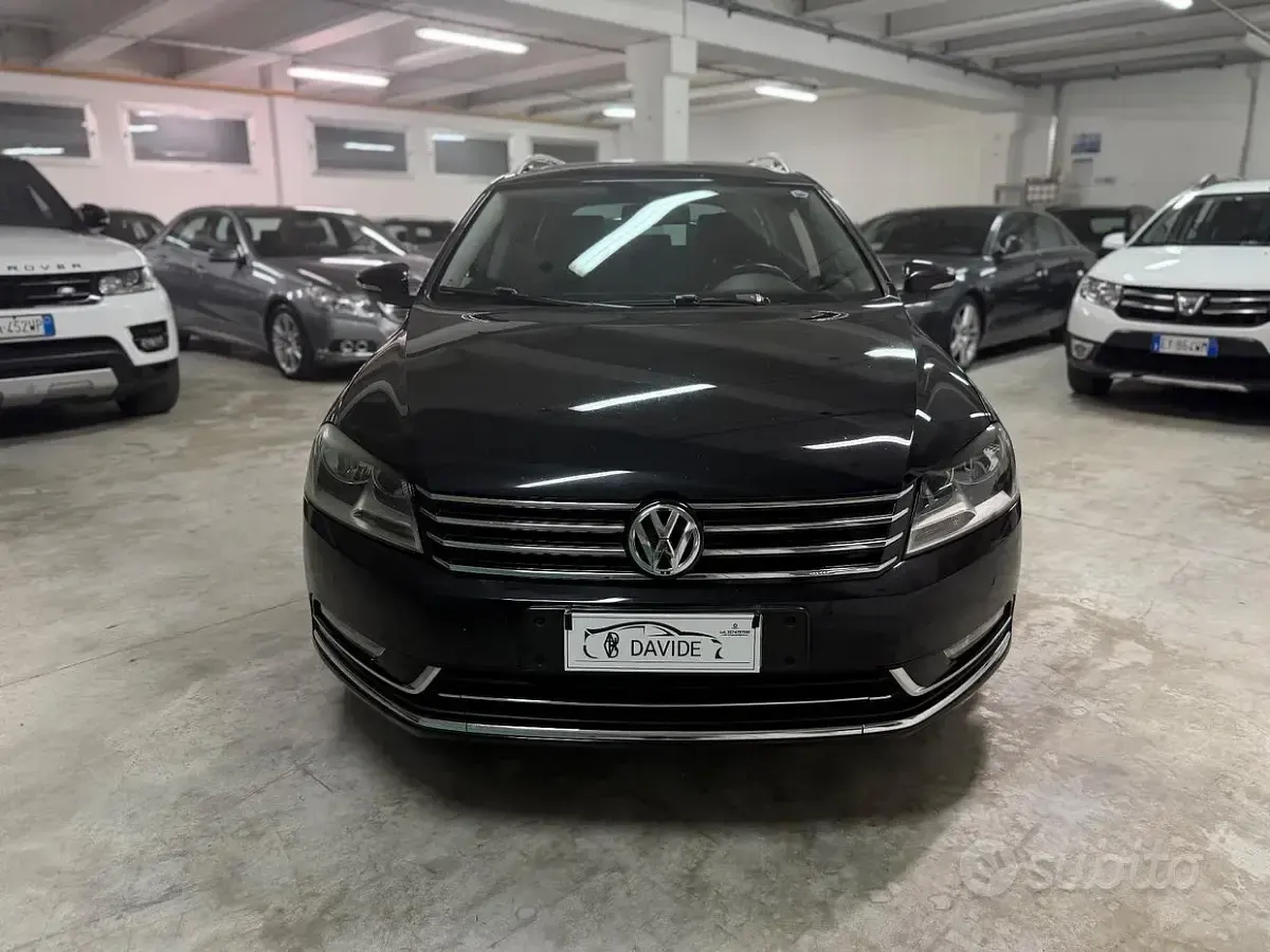 Usata VW Passat 140 CV (102 kW) 2013 Nero Station wagon