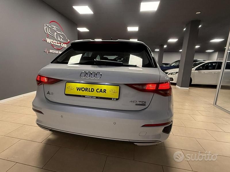 Usata Audi A3 Advanced Plus 200 CV (147 kW) 2022 Bianco Berlina