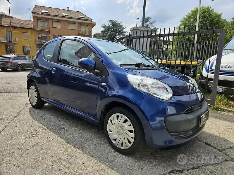 Usata Citroën C1 68 CV (50 kW) 2008 Blu Utilitaria