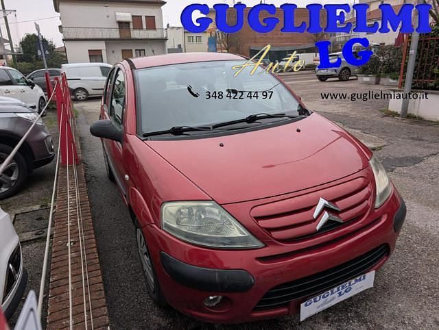 Usata Citroën C3 Elegance 88 CV (64 kW) 2007 Rosso Utilitaria