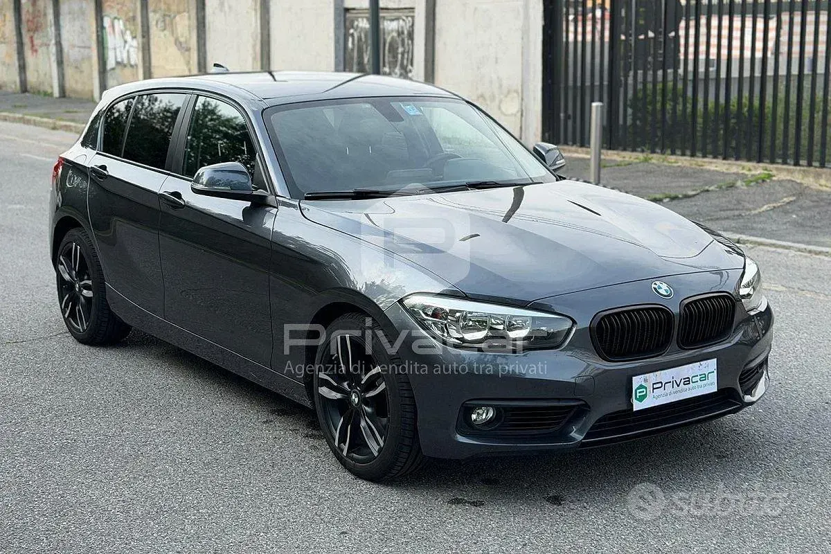 Usata BMW 118 Advantage 150 CV (110 kW) 2019 Bianco Utilitaria