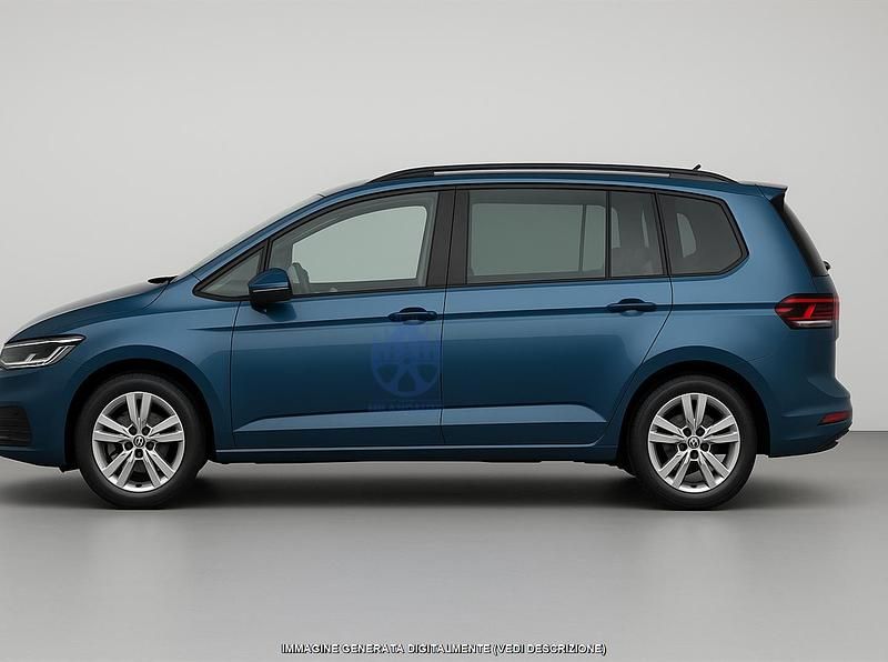Usata VW Touran Goal 150 CV (110 kW) 2025 Blu Monovolume
