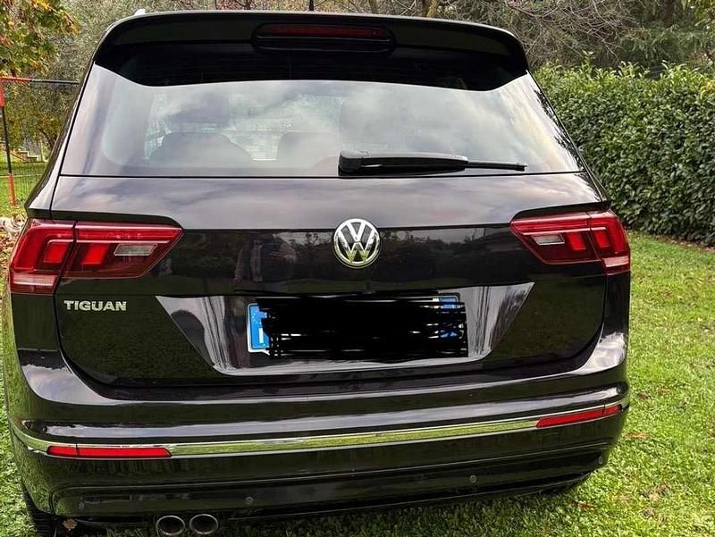 Usata VW Tiguan Style 150 CV (110 kW) 2018 Nero SUV