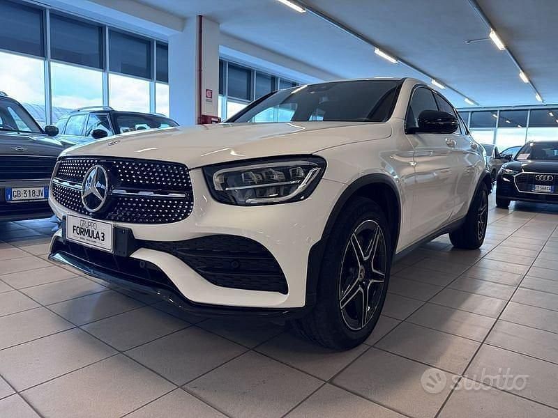 Usata Mercedes GLC220 Premium Plus 194 CV (142 kW) 2022 Bianco Coupé
