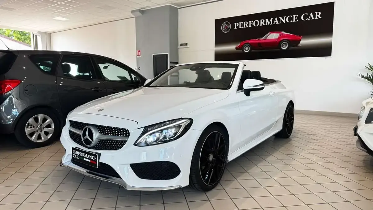 Usata Mercedes C220 Premium Plus 170 CV (125 kW) 2017 Cabrio