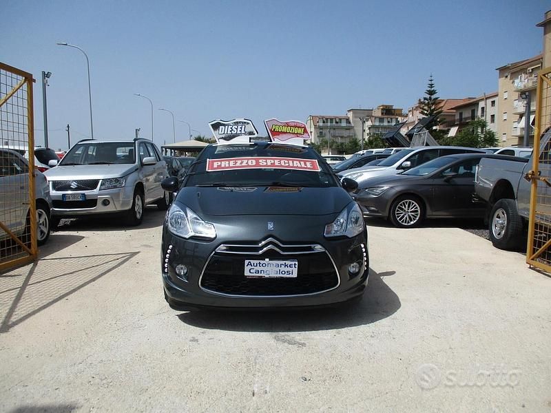 Usata DS Automobiles DS3 Sport Chic 75 CV (55 kW) 2015 Grigio Coupé