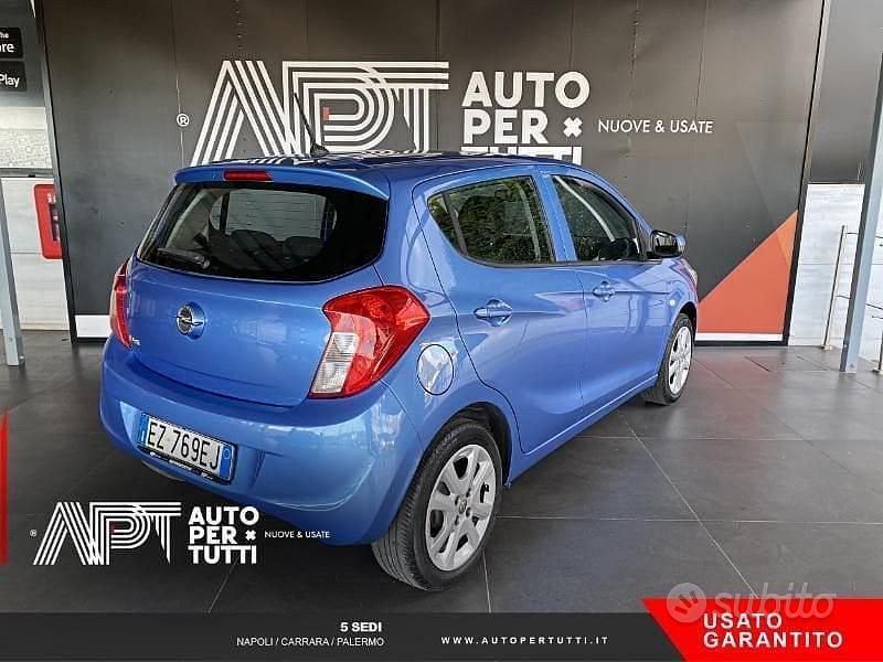 Usata Opel Karl 75 CV (55 kW) 2015 Blu Utilitaria