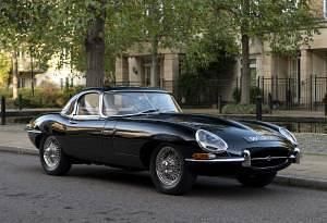 Usata Jaguar E-Type 269 CV (197 kW) 1961 Nero Cabrio