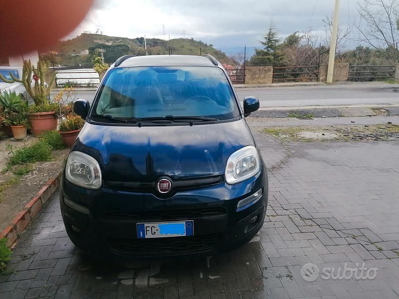 Usata Fiat Panda 2016 Blu Utilitaria