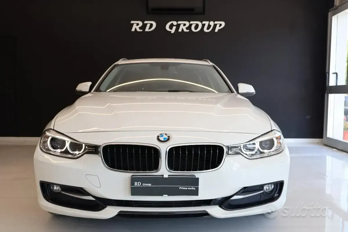 Usata BMW 318 Sport Line 143 CV (105 kW) 2014 Bianco Station wagon