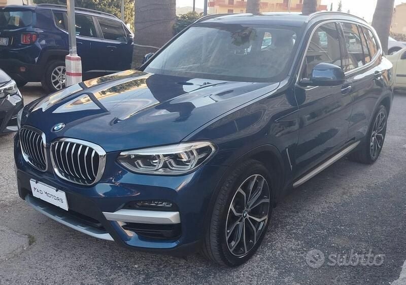 Usata BMW X3 M Sport 190 CV (139 kW) 2021 Blu SUV