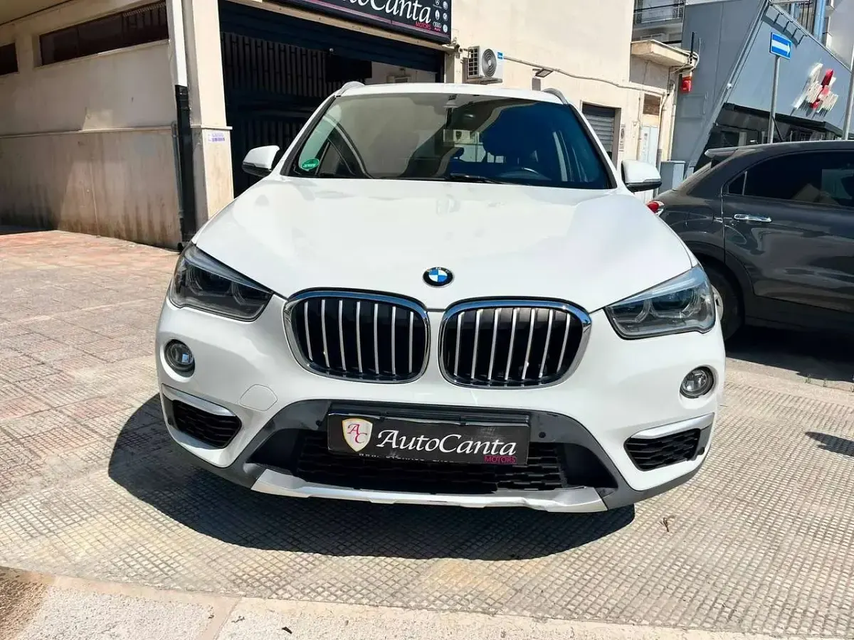 Usata BMW X1 xLine 150 CV (110 kW) 2017 Bianco SUV