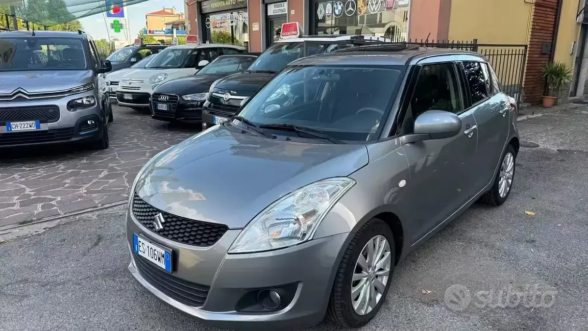Usata Suzuki Swift 94 CV (69 kW) 2013 Grigio Utilitaria