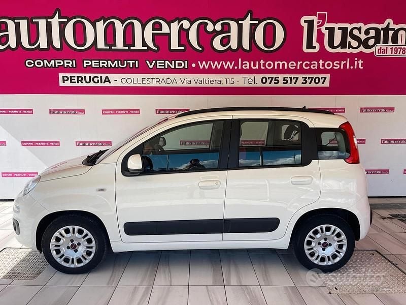 Usata Fiat Panda Easy 75 CV (55 kW) 2012 Bianco Utilitaria