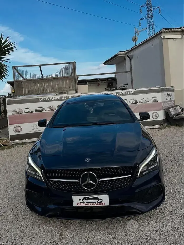 Usata Mercedes CLA200 Premium 136 CV (100 kW) 2019 Bluazzurro Berlina