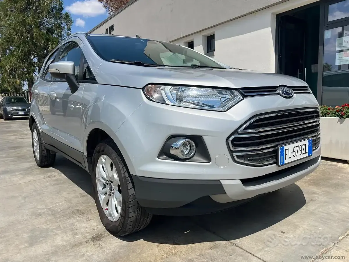 Usata Ford Ecosport Titanium S 95 CV (69 kW) 2017 Argento SUV