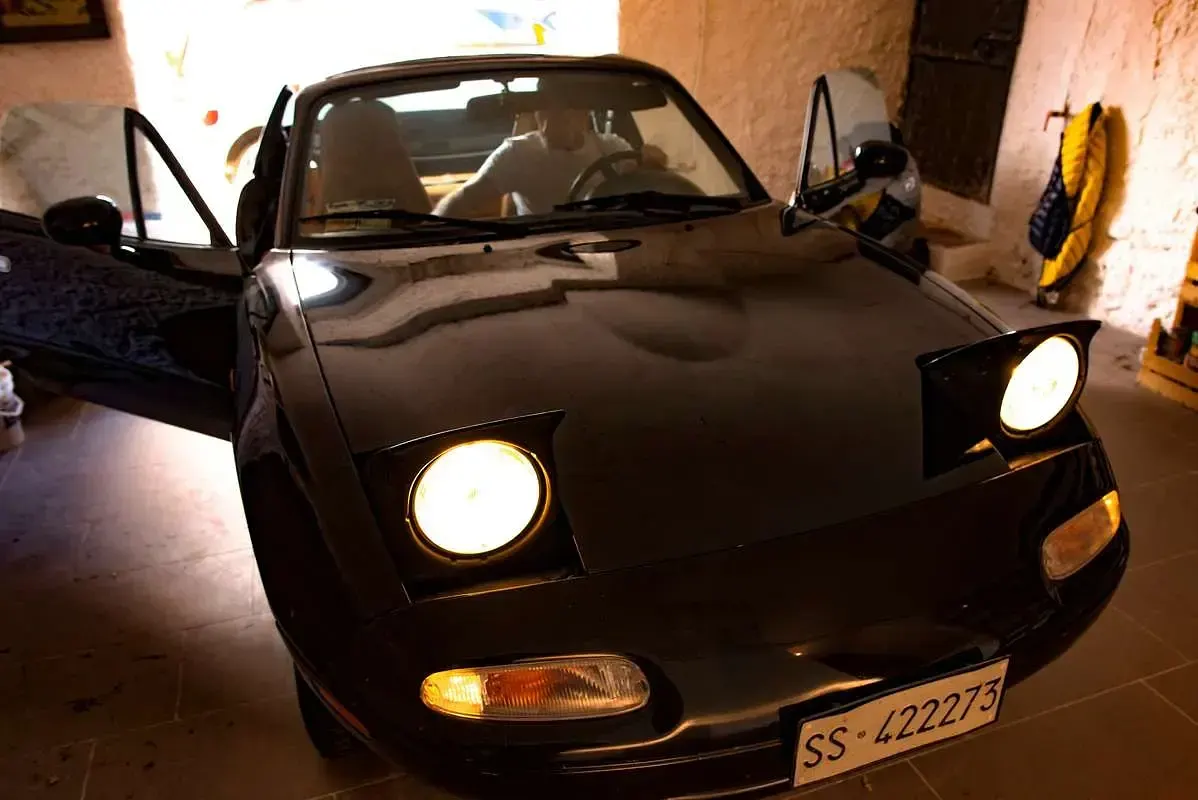 Usata Mazda MX5 116 CV (85 kW) 1992 Nero Cabrio