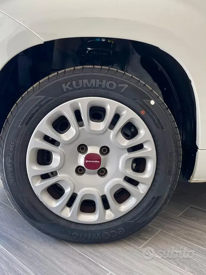 Usata Fiat Panda Easy 69 CV (50 kW) 2017 Bianco Utilitaria