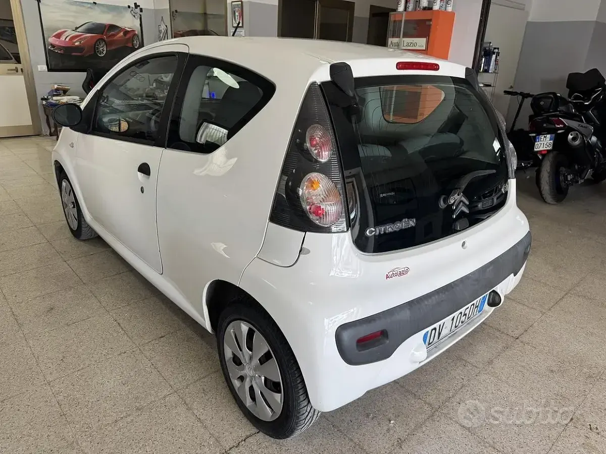 Usata Citroën C1 68 CV (50 kW) 2009 Bianco Utilitaria