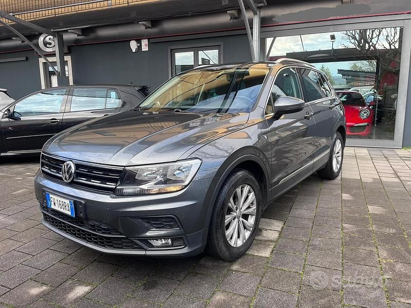 Usata VW Tiguan Business 150 CV (110 kW) 2019 Verde SUV