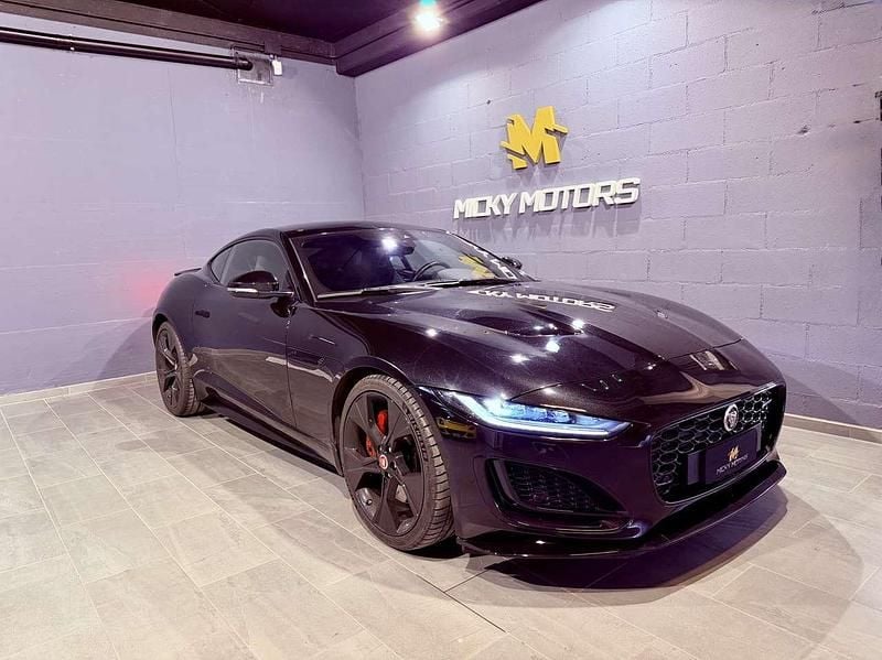 Usata Jaguar F-Type R-Dynamic 300 CV (220 kW) 2021 Nero Coupé