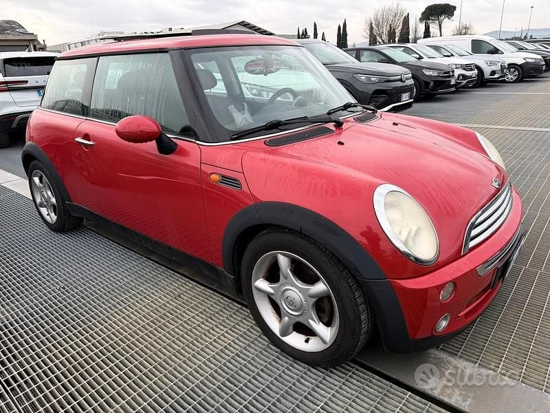 Usata Mini Cooper Coupé 115 CV (84 kW) 2005 Rosso Coupé