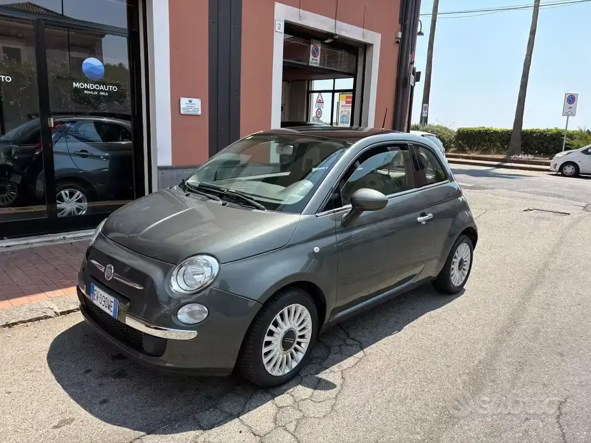 Usata Fiat 500 Lounge 69 CV (50 kW) 2014 Grigio Berlina