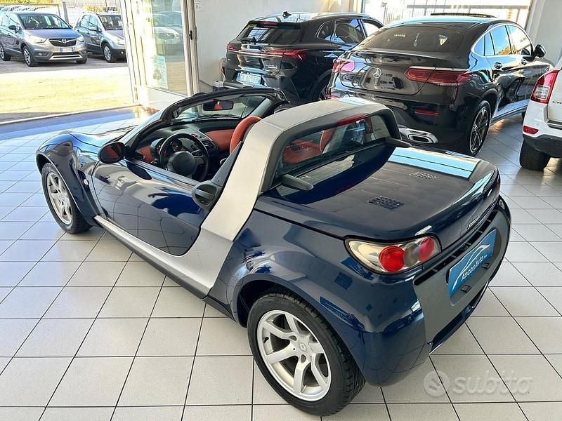 Usata Smart Roadster 82 CV (60 kW) 2003 Blu Cabrio