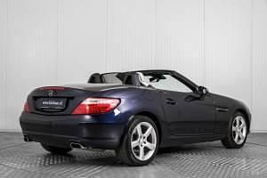 Usata Mercedes SLK250 204 CV (150 kW) 2012 Blu Cabrio