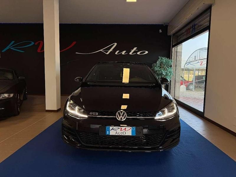 Usata VW Golf VII GTD 184 CV (135 kW) 2018 Nero Berlina