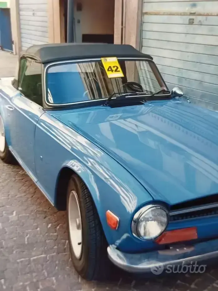 Usata Triumph TR6 150 CV (110 kW) 1970 Bluazzurro Cabrio