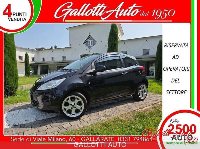 Nero Usata 2014 Ford Ka Titanium Due volumi | 3890 € (Ottimo prezzo) - Immagine 1/4