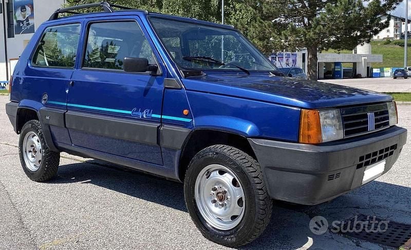 Usata Fiat Panda 4x4 Club 54 CV (39 kW) 1998 Blu Utilitaria