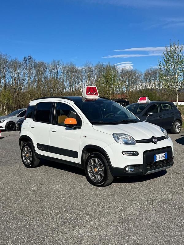 Usata Fiat Panda 4x4 Anniversary 75 CV (55 kW) 2014 Bianco Utilitaria