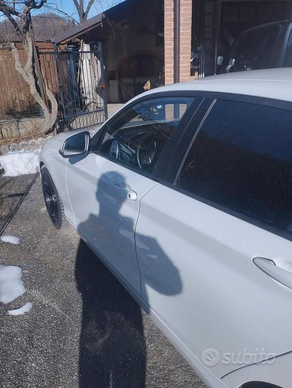 Usata BMW 116 2019 Bianco Utilitaria